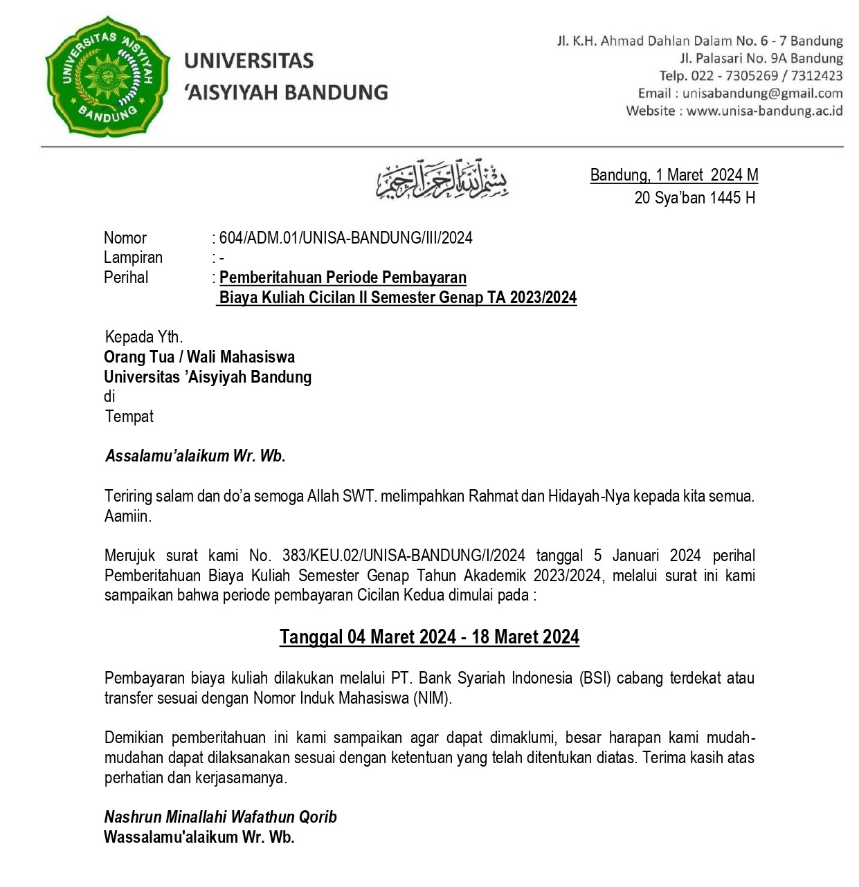 PEMBERITAHUAN CICILAN 2 SEMESTER GENAP TA. 2023-2024_page-0001