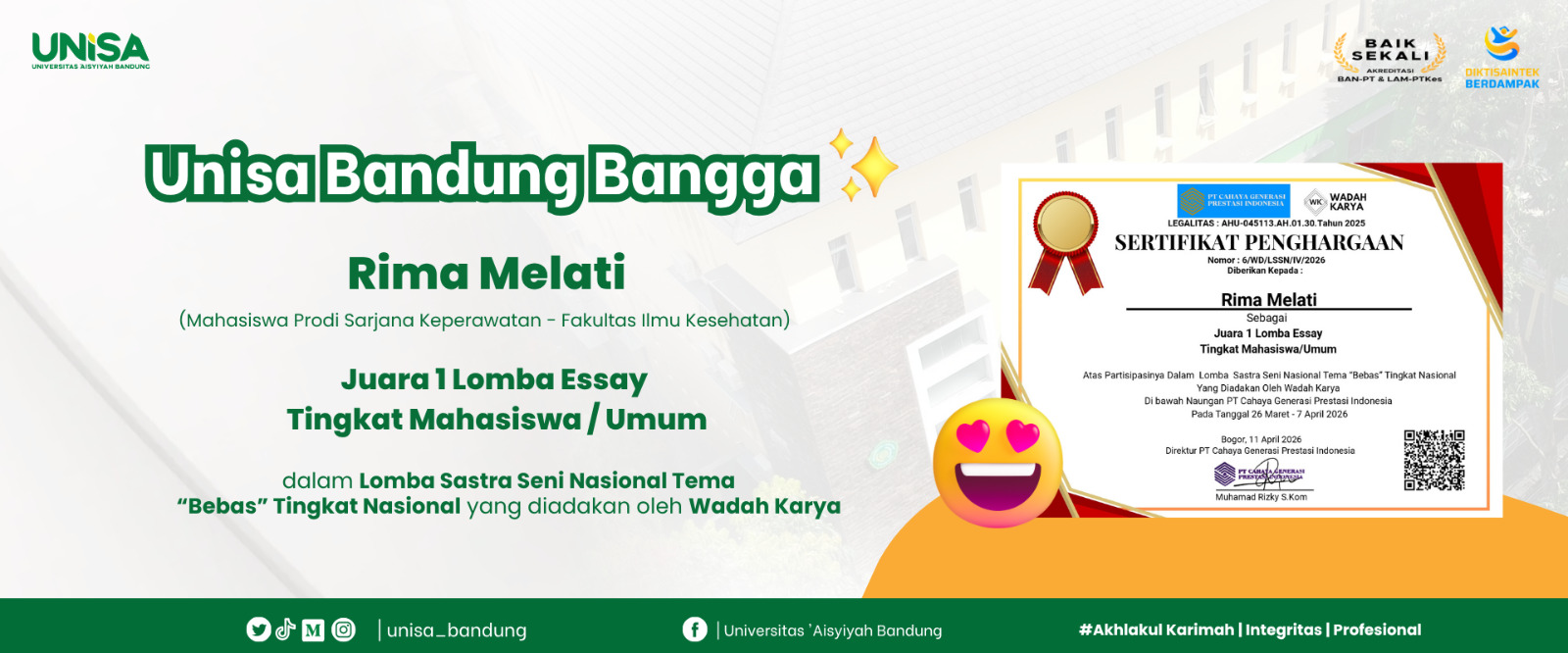 rima melati juara loma unisa bandung rima melati juara loma unisa bandung