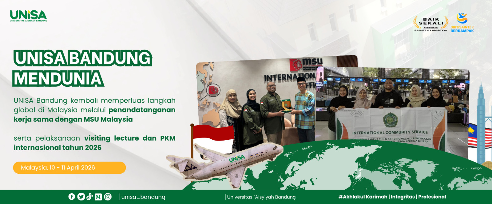 unisa bandung mendunia unisa bandung mendunia